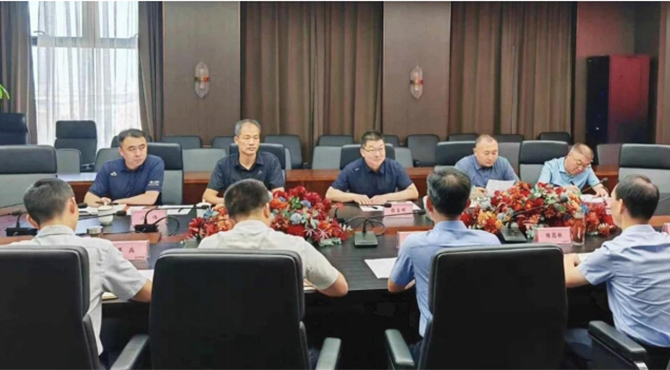 利辛县委张吉明书记一行赴安徽邦泰控股考察交流